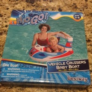 Vehicle Cruiser Baby Water Boat W/fun Armbands NEW
